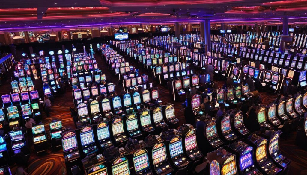 number of slots at foxwoods